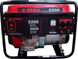 Бензогенератор Weima WM 5500