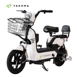 Электровелосипед Yakama S2 БЕЛЫЙ
